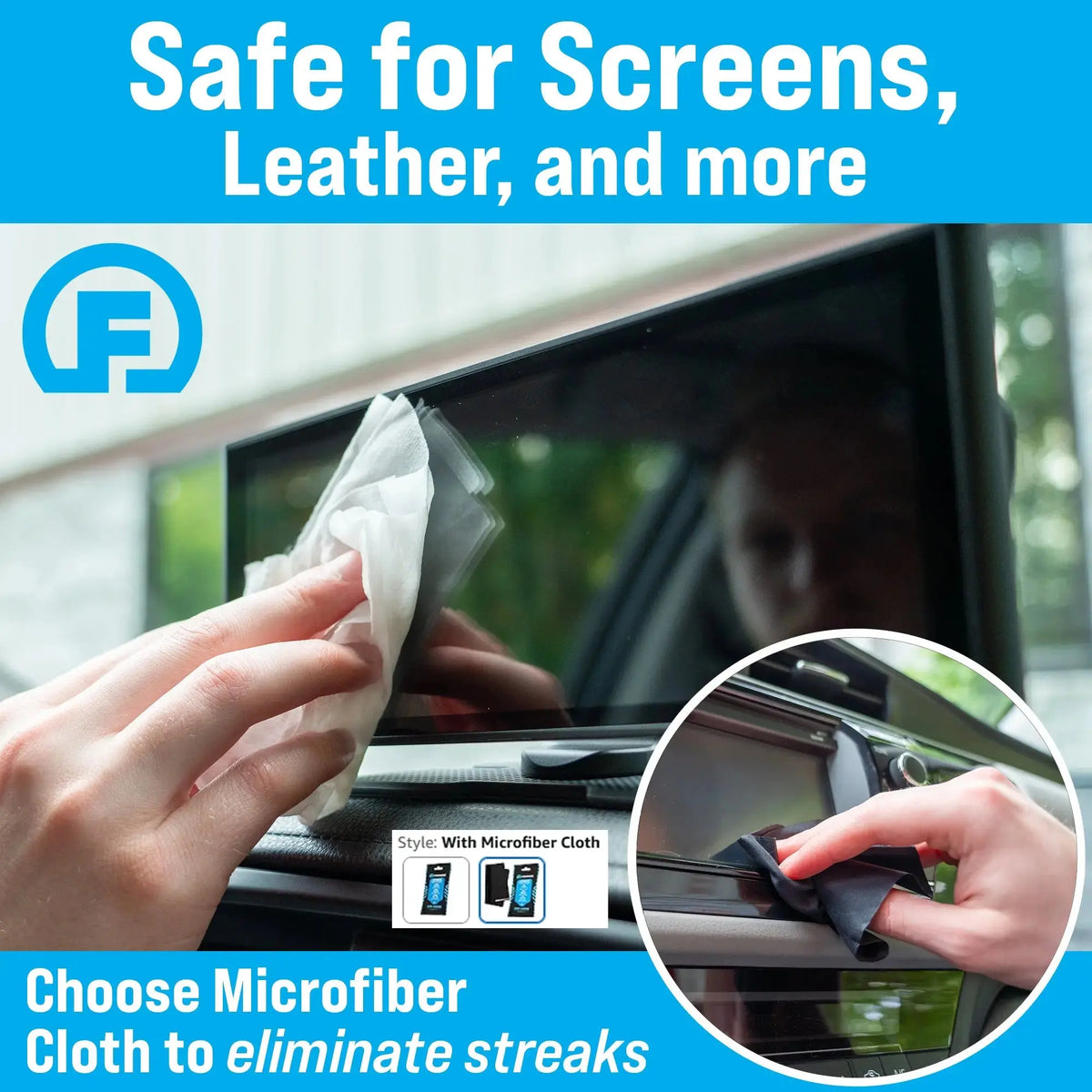 scoochzza-Car Wipes (25 ct.) To-Go Cleaning Wipes for Car Interiors-