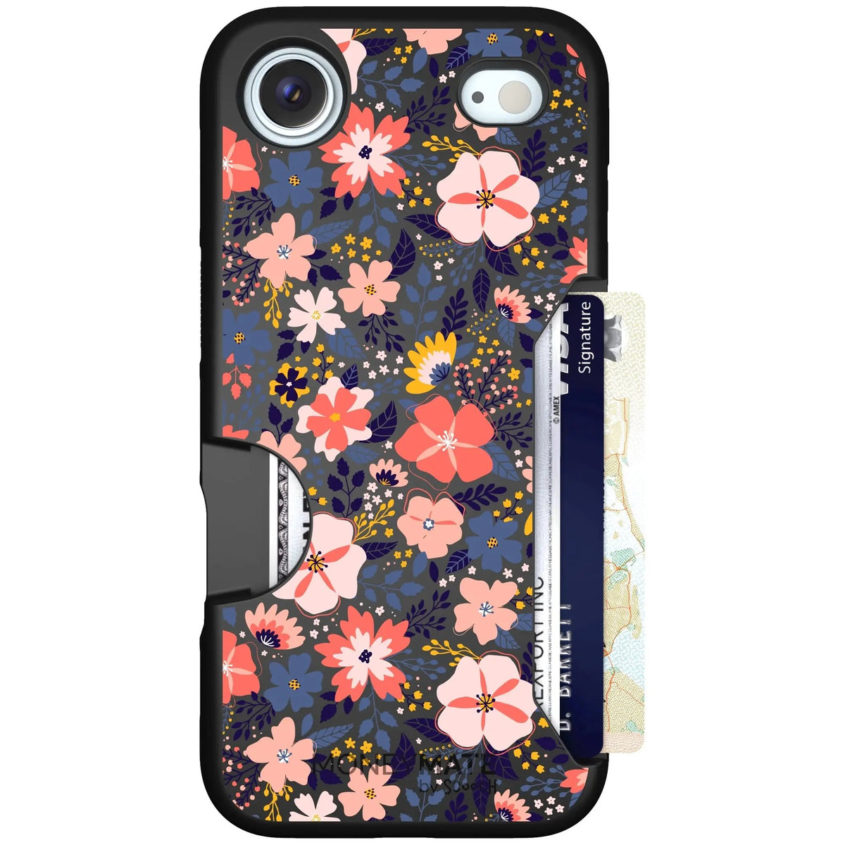 scoochzza Moneymate in Wildflowers | Slim Wallet Case with Card Holder - iPhone Air Case Only