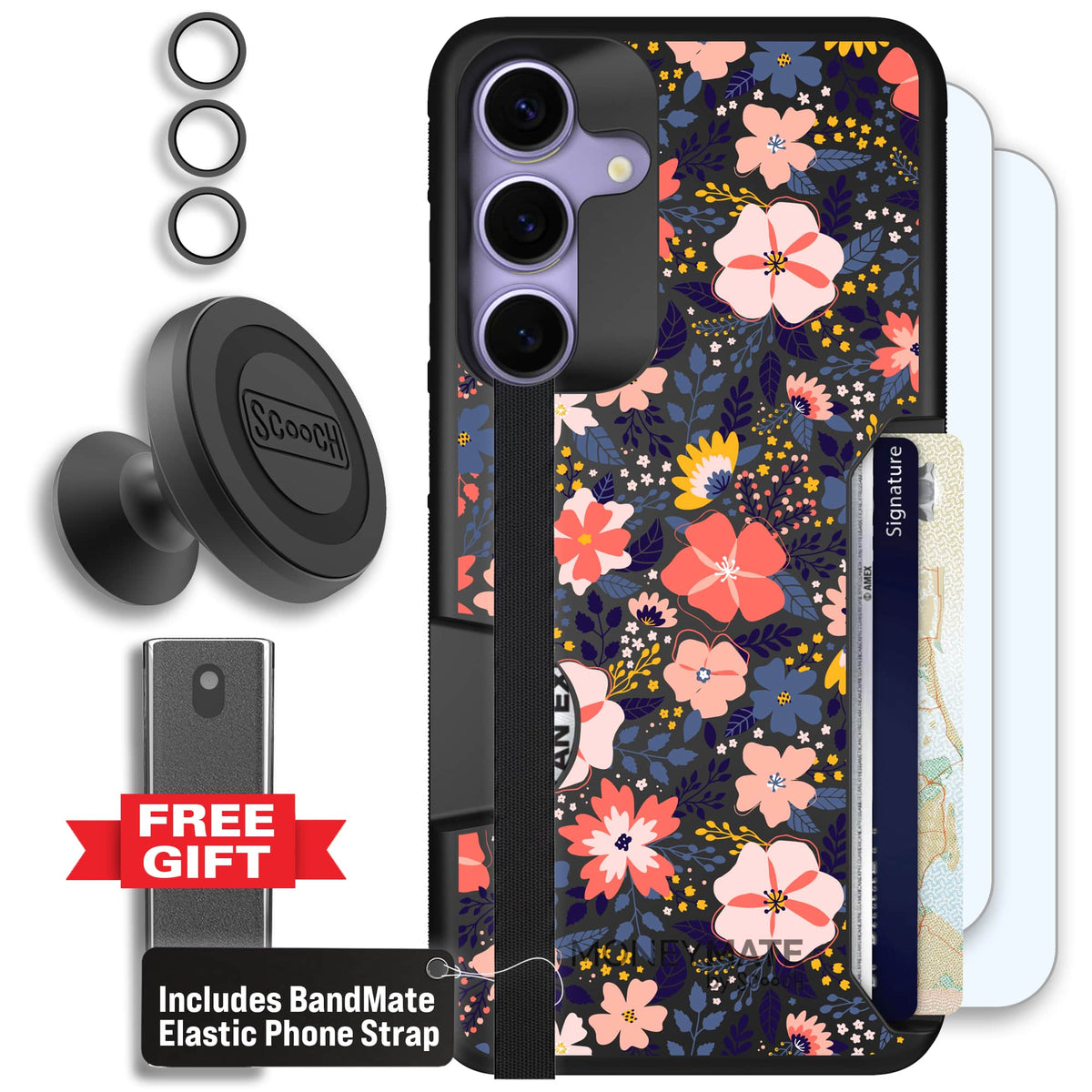 Moneymate - S25 Plus - Wildflowers - Defender Bundle