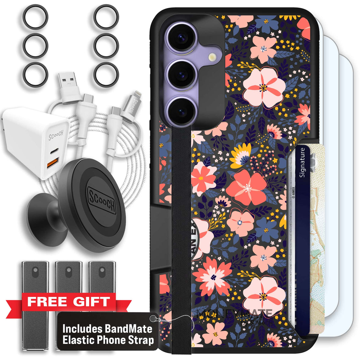 Moneymate - S25 Plus - Wildflowers - Ultimate Bundle