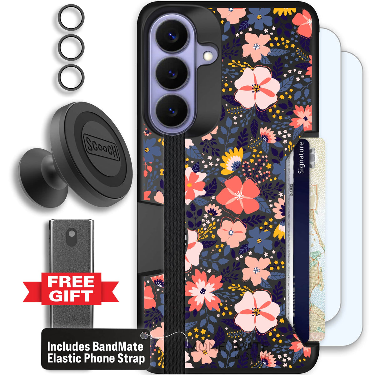 Moneymate - S26 Plus - Wildflowers - Defender Bundle