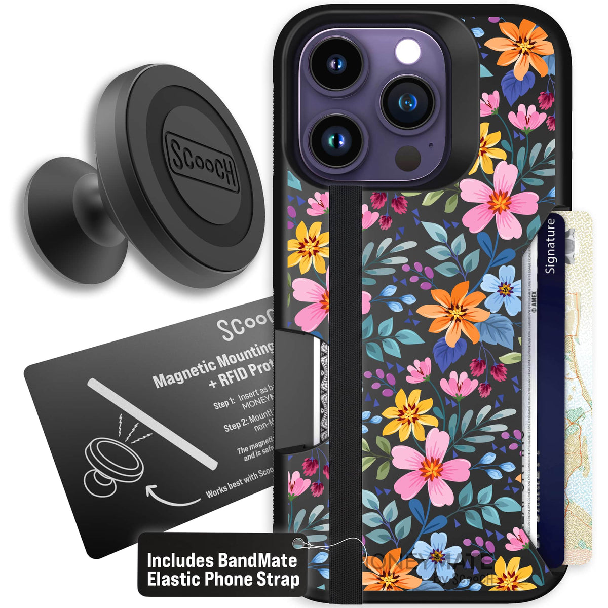 Moneymate - iPhone 14 Pro - Full Bloom - Starter Bundle