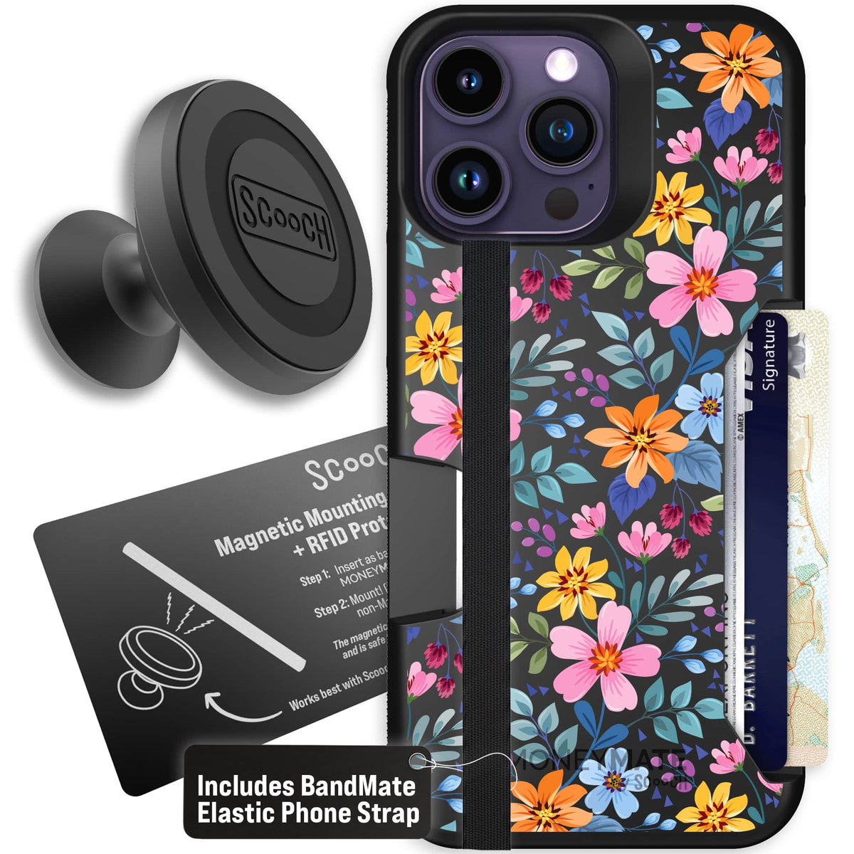 Moneymate - iPhone 14 Pro Max - Full Bloom - Starter Bundle
