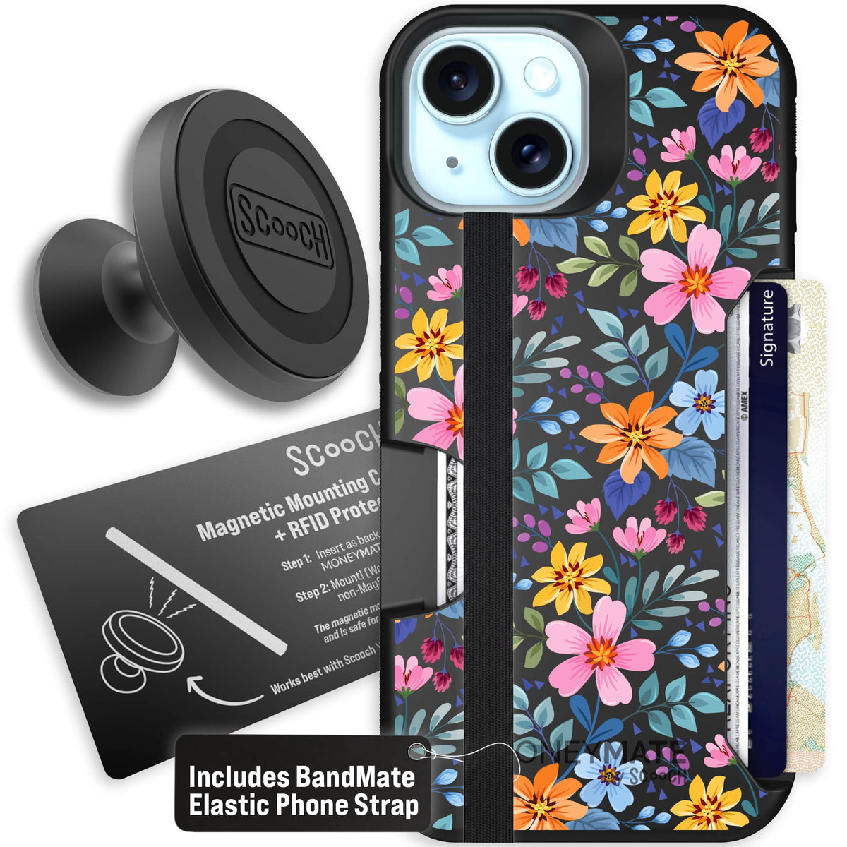Moneymate - iPhone 15 - Full Bloom - Starter Bundle