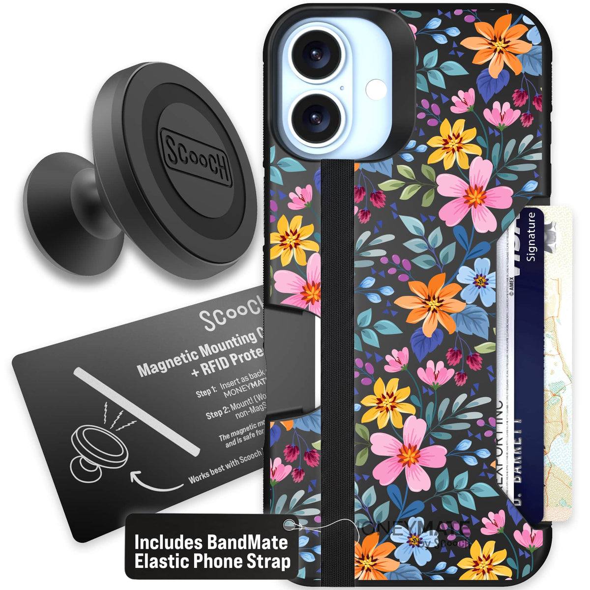 Moneymate - iPhone 16 Plus - Full Bloom - Starter Bundle