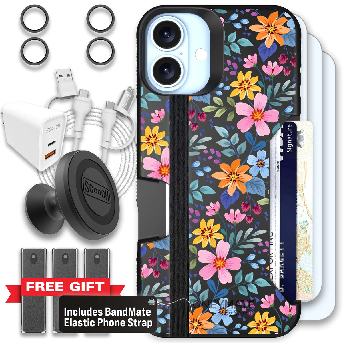 Moneymate - iPhone 16 Plus - Full Bloom - Ultimate Bundle