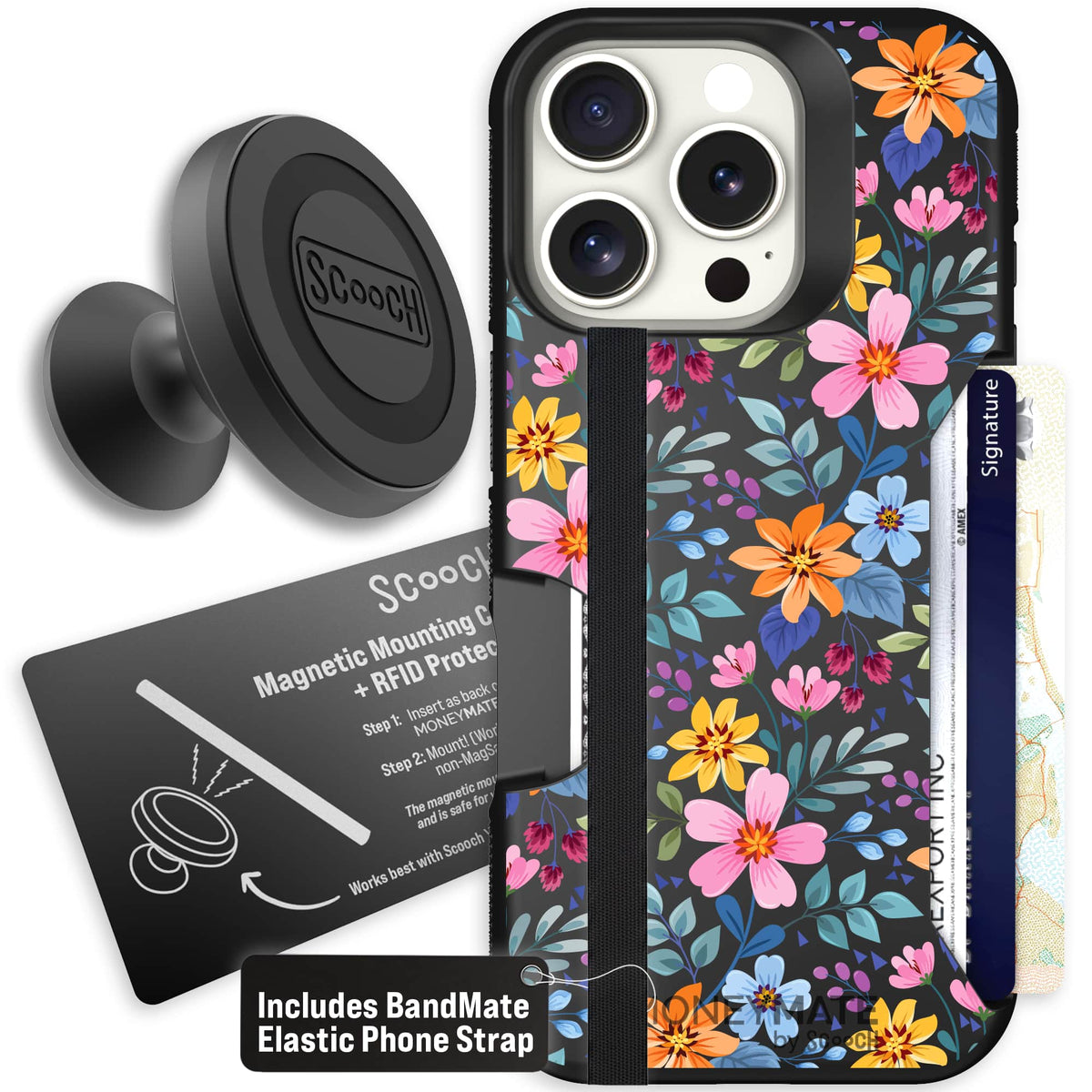 Moneymate - iPhone 16 Pro - Full Bloom - Starter Bundle