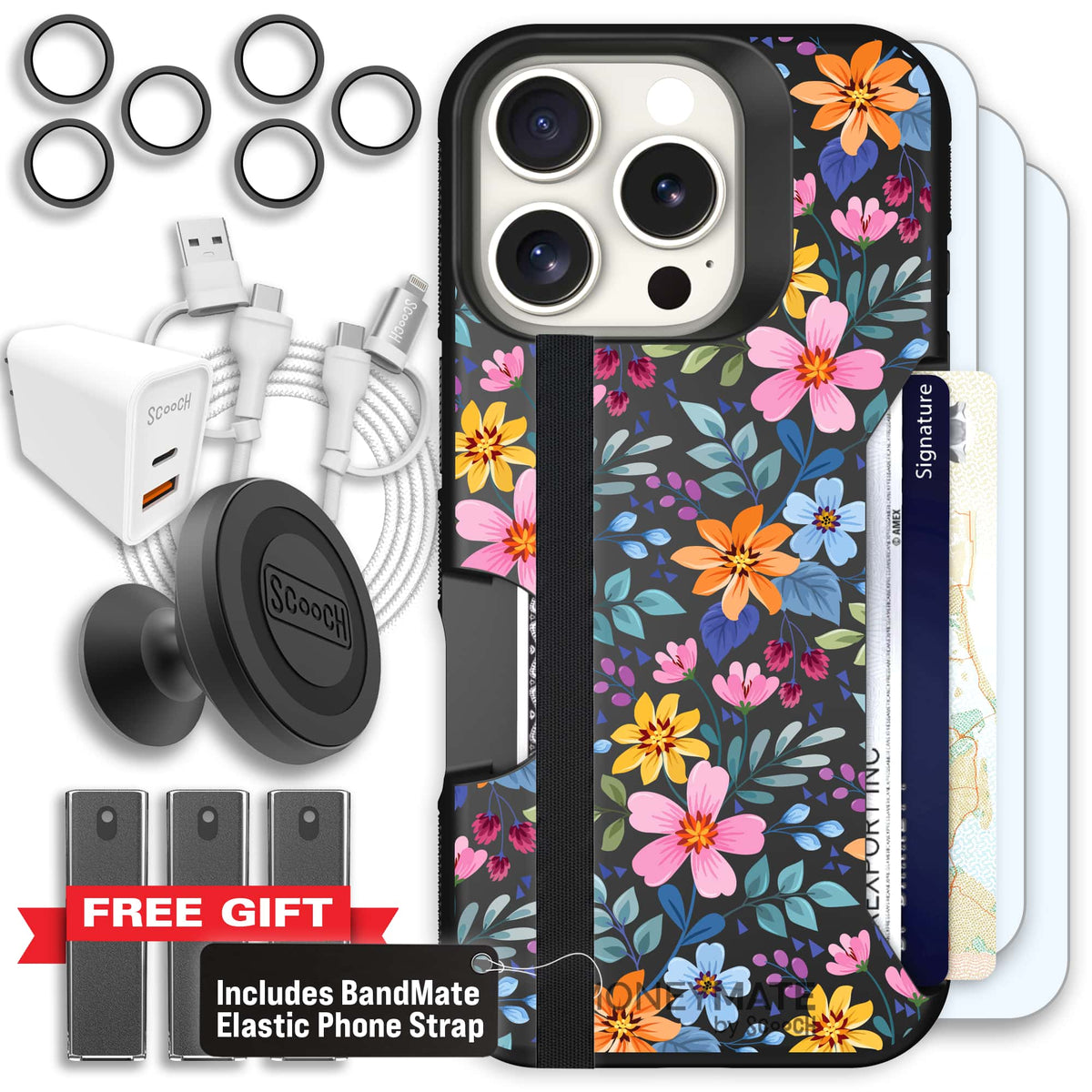 Moneymate - iPhone 16 Pro - Full Bloom - Ultimate Bundle