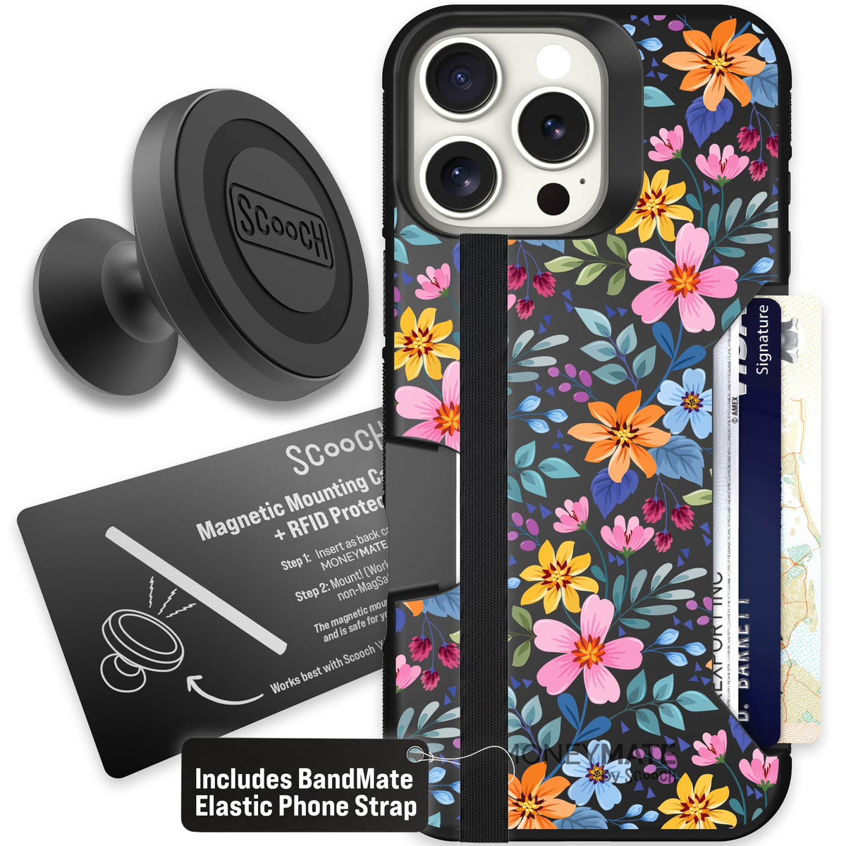 Moneymate - iPhone 16 Pro Max - Full Bloom - Starter Bundle