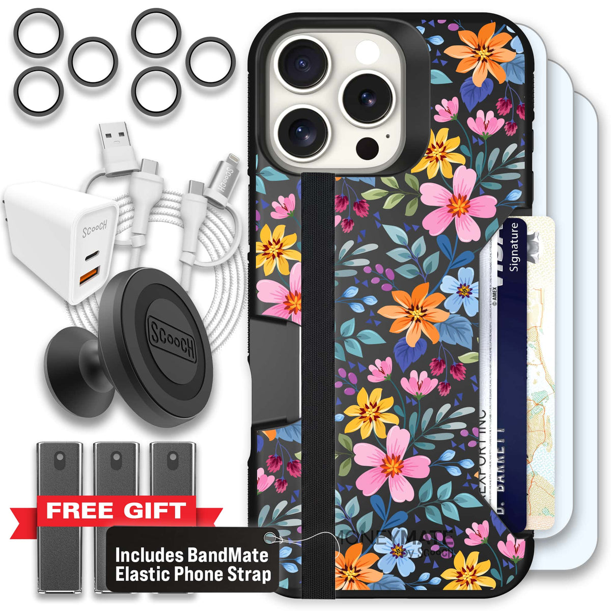 Moneymate - iPhone 16 Pro Max - Full Bloom - Ultimate Bundle