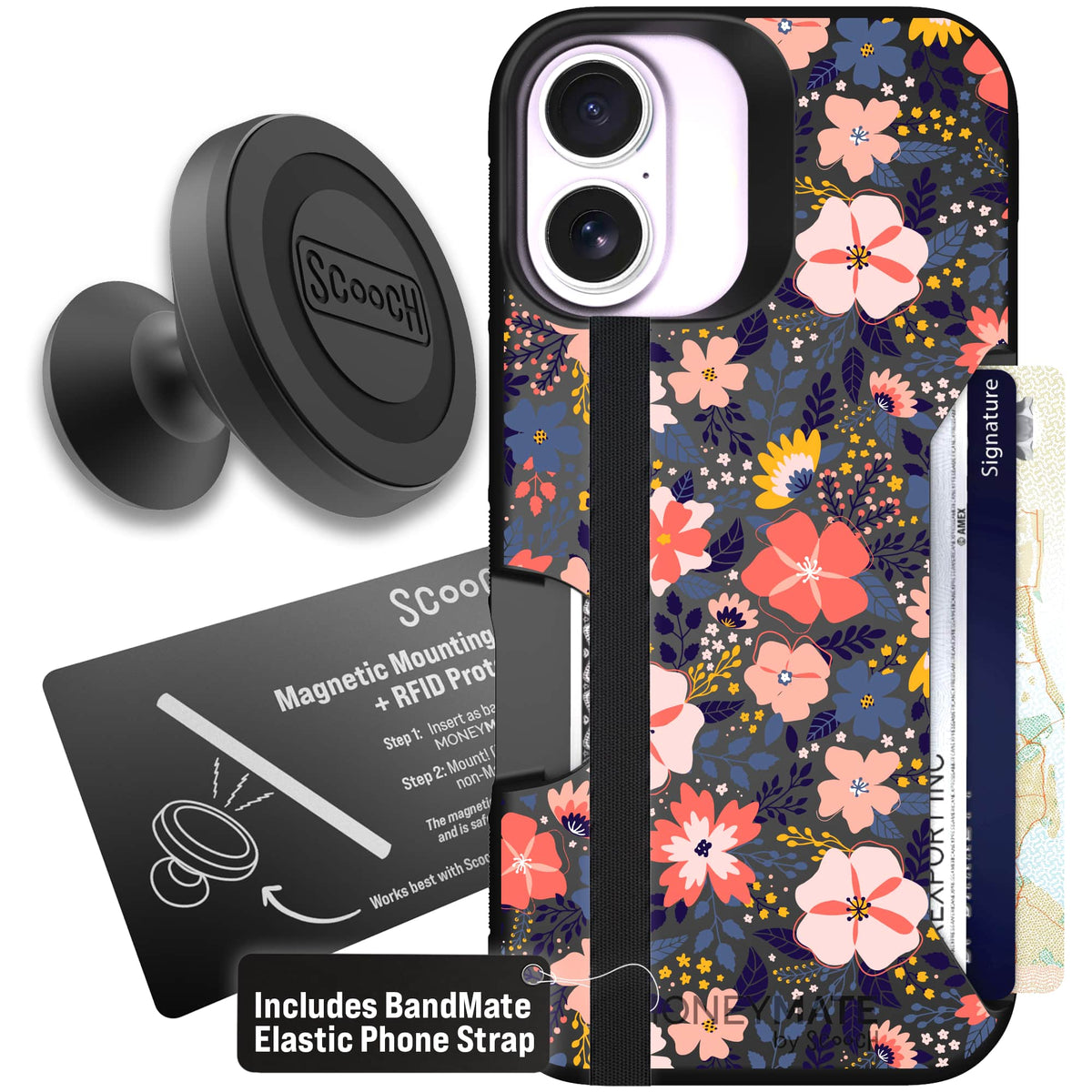 Moneymate - iPhone 17 - Wildflowers - Starter Bundle