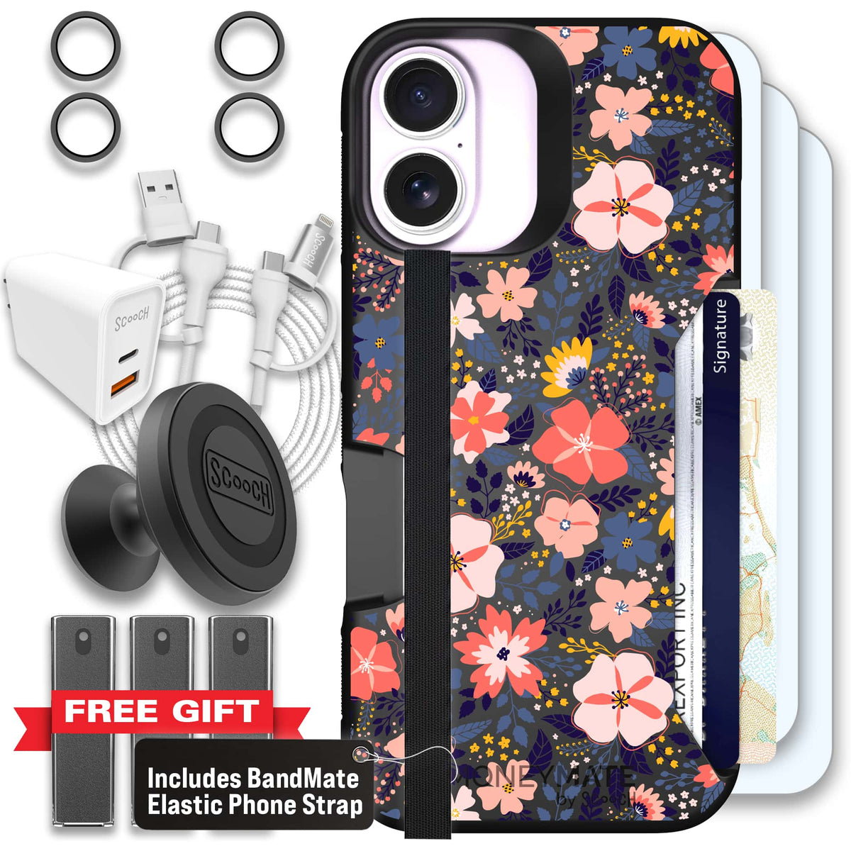 Moneymate - iPhone 17 - Wildflowers - Ultimate Bundle