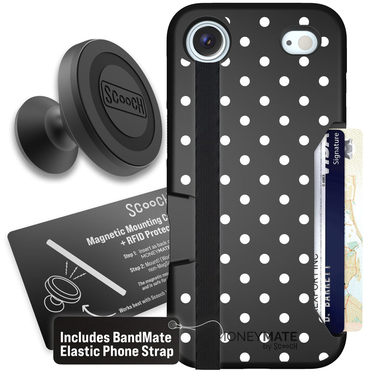 Moneymate - iPhone Air - Polka Dots - Starter Bundle
