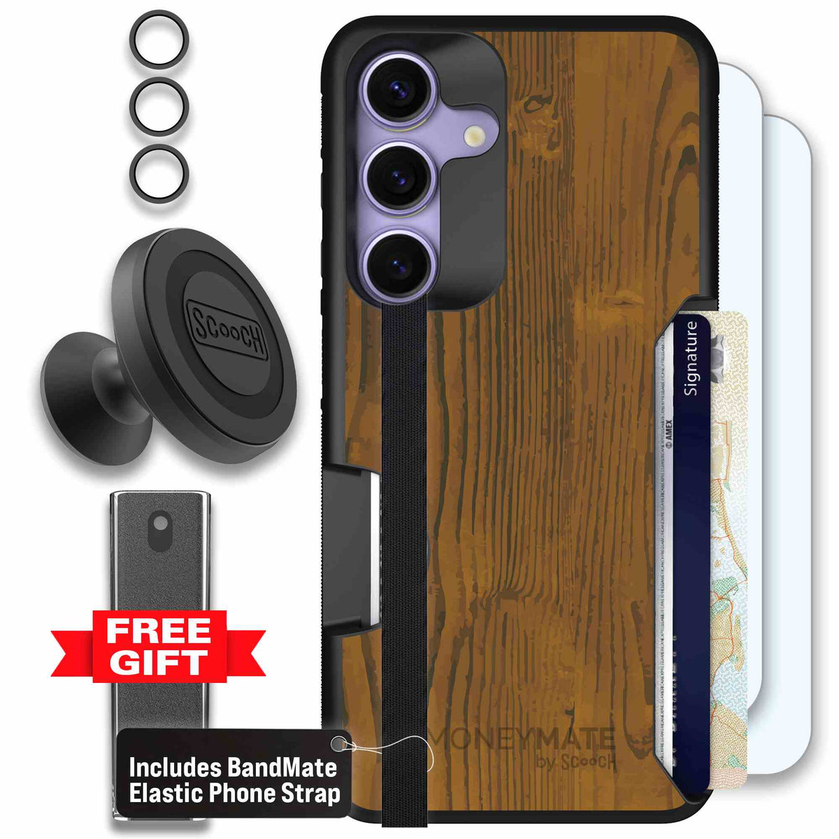 Wood Grain | website | Galaxy S25 | Defender Bundle