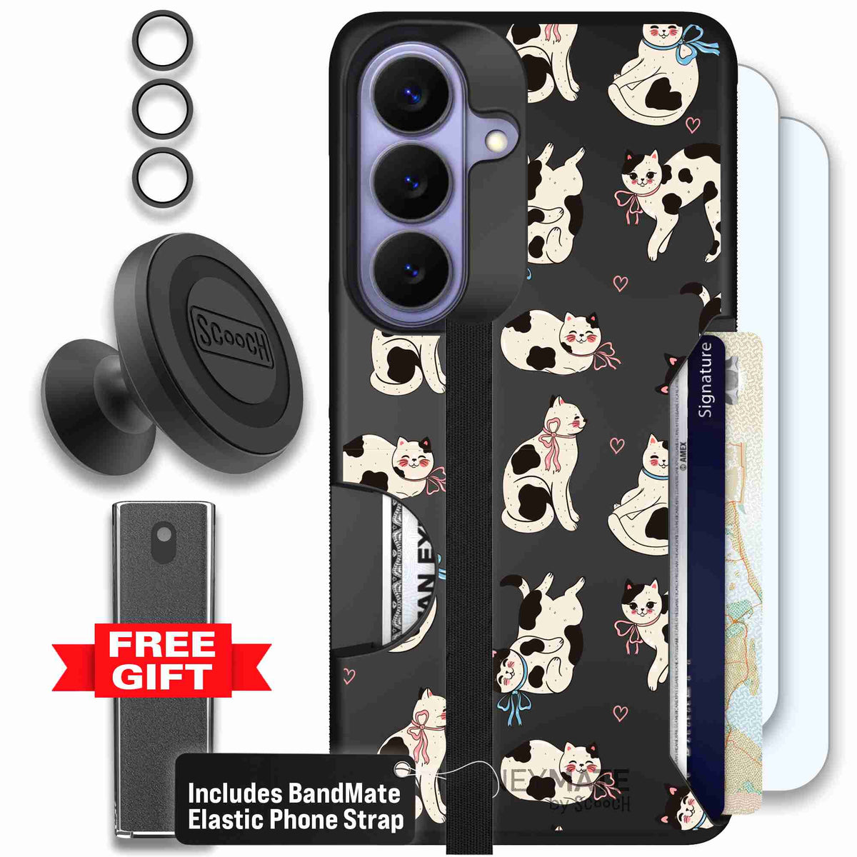 Bow Kitties | website | Galaxy S26 | Defender Bundle
