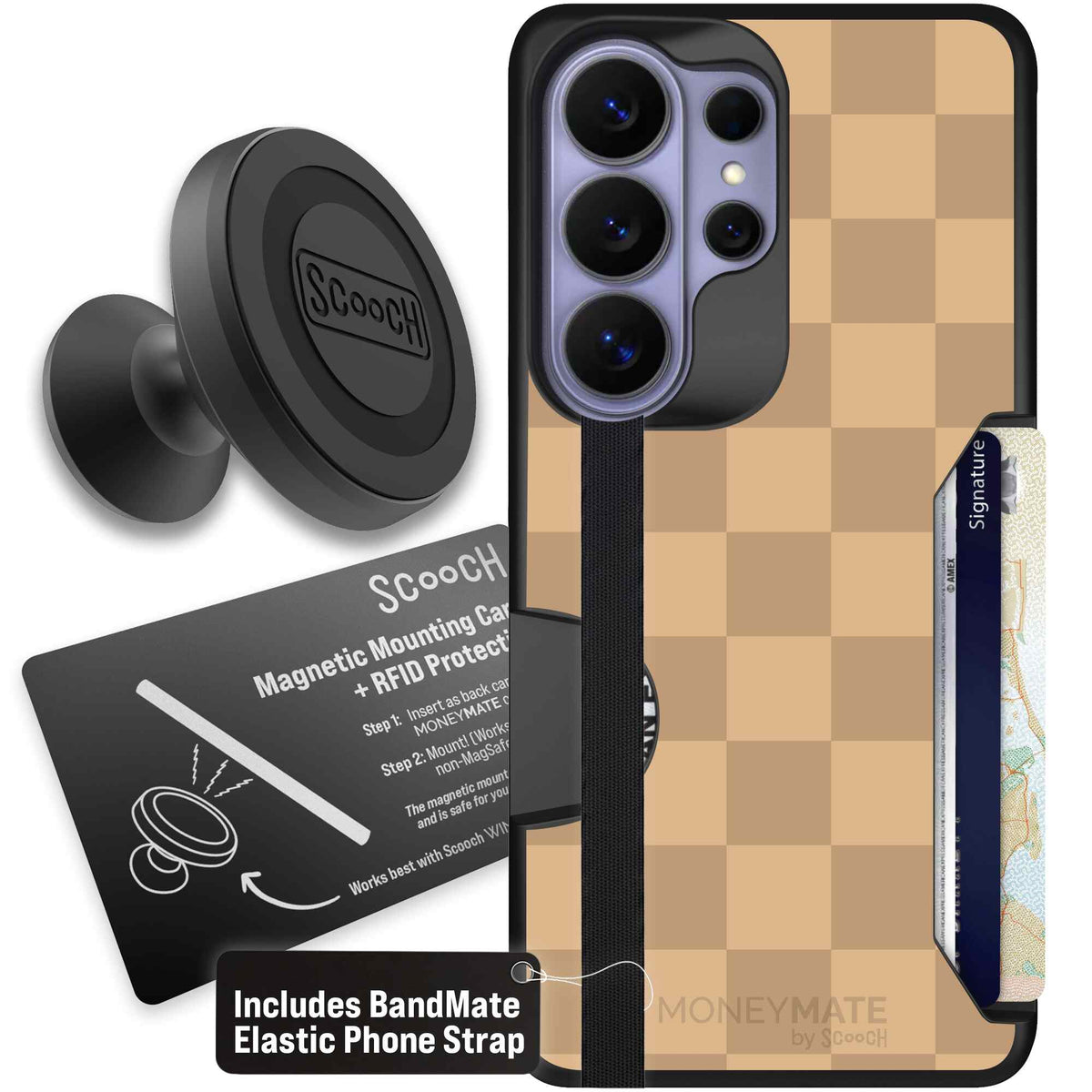 Checkered Beige | website | Galaxy S26 Ultra | Starter Bundle