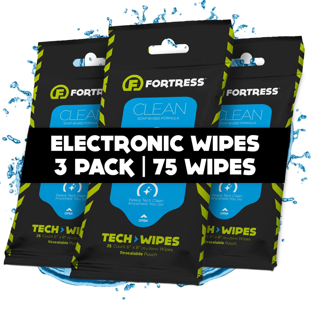 scoochzza-Tech Wipes (25 ct.) To-Go Cleaning Wipes for Smartphones-