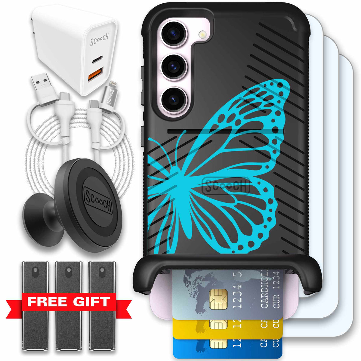 Azure Butterfly Bundle Image 146