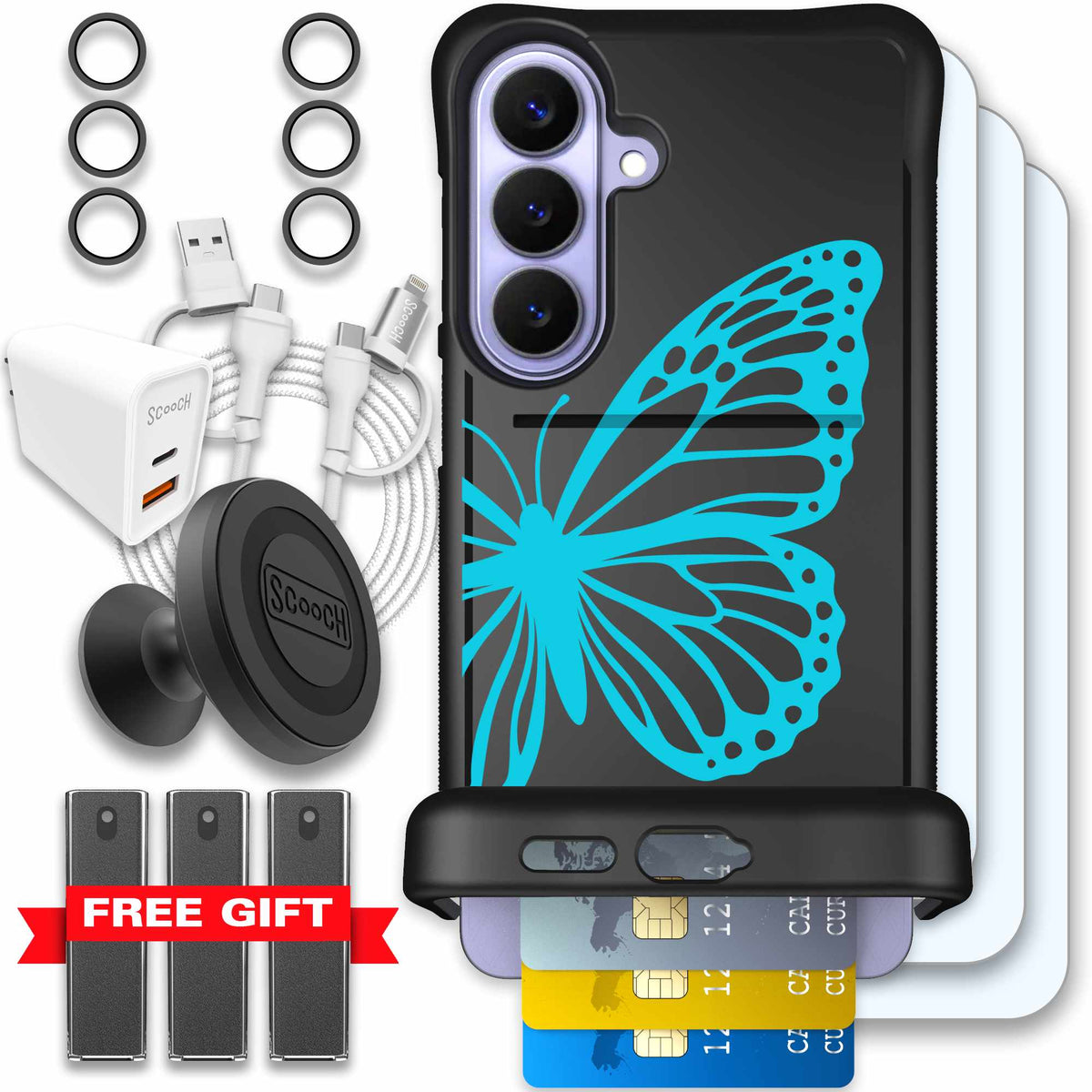 Azure Butterfly Bundle Image 110