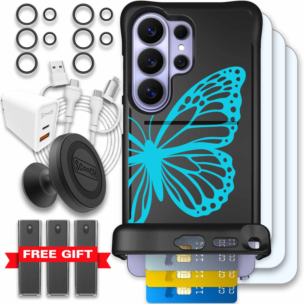 Azure Butterfly Bundle Image 106