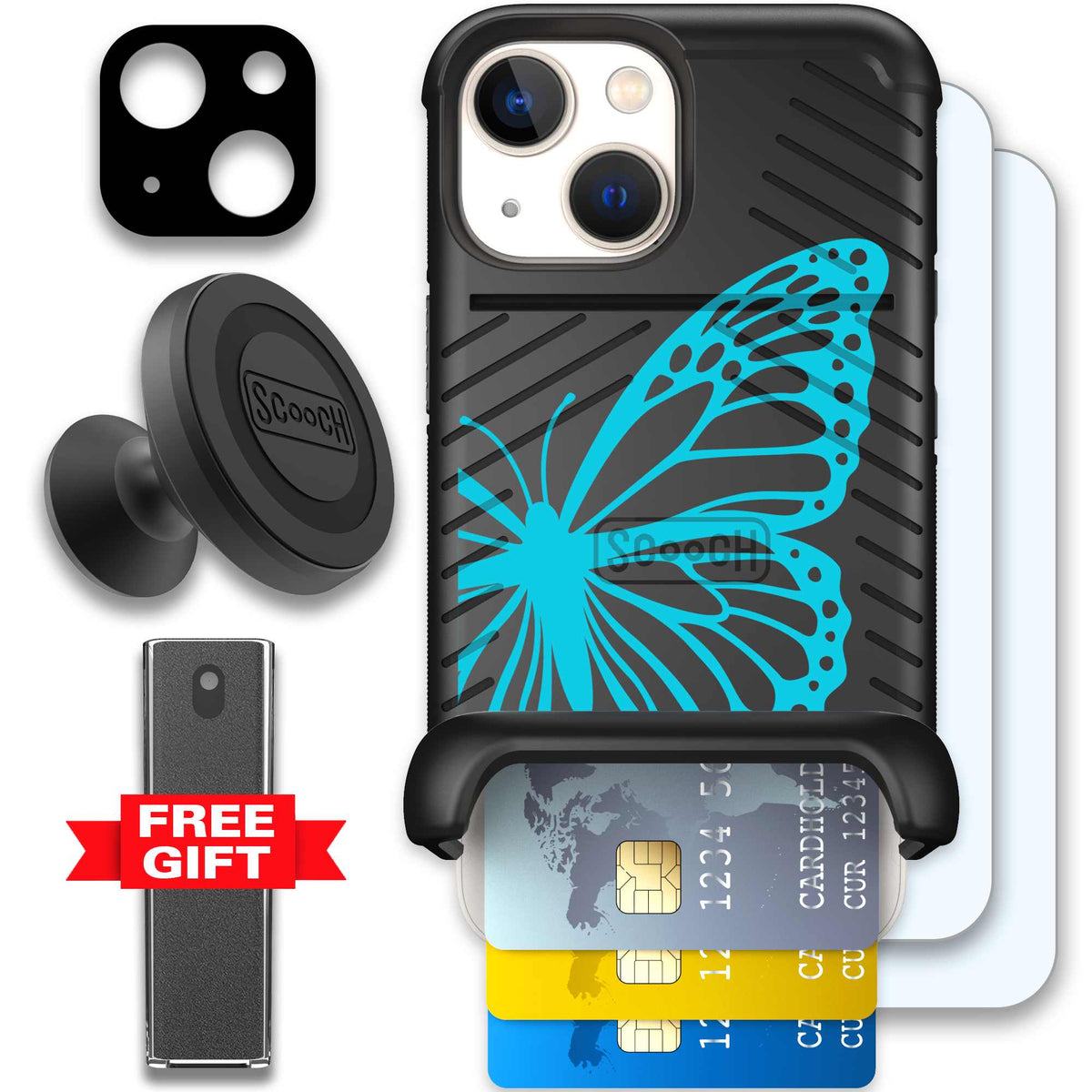 Azure Butterfly Bundle Image 083