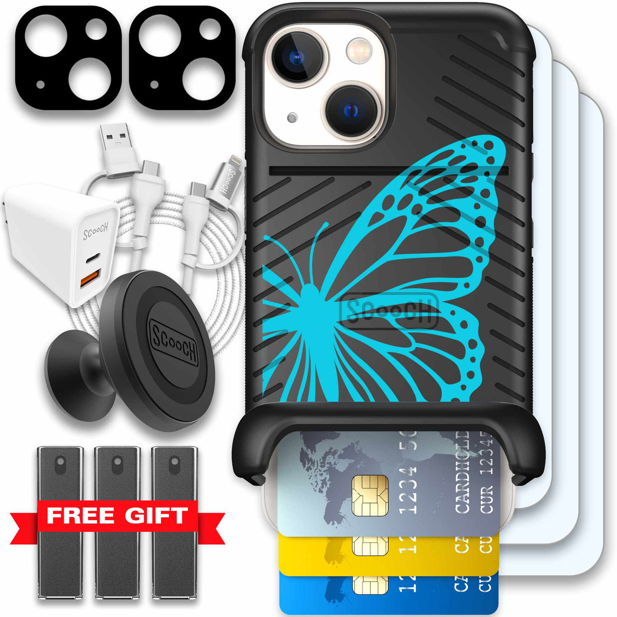 Azure Butterfly Bundle Image 084