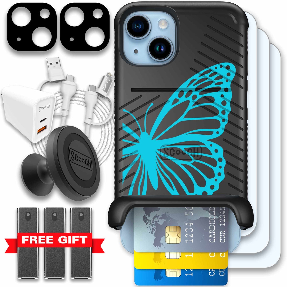 Azure Butterfly Bundle Image 068