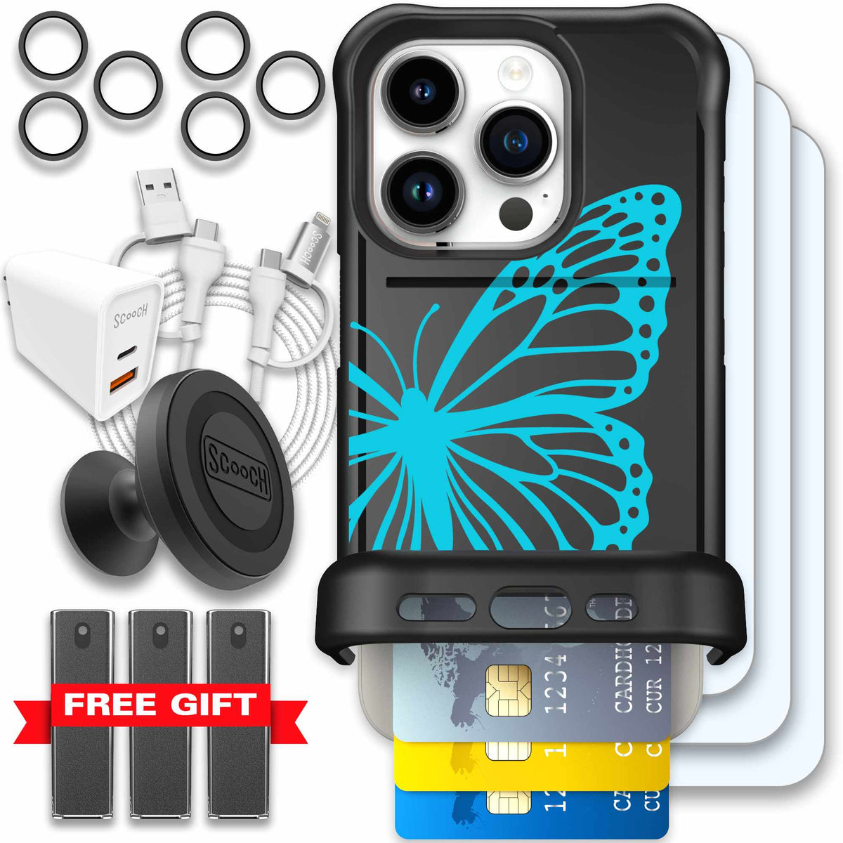 Azure Butterfly Bundle Image 044