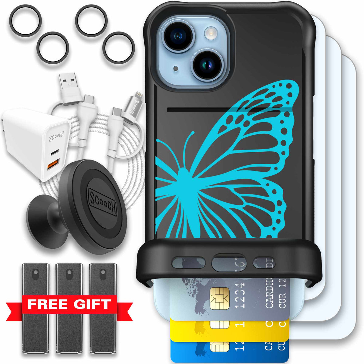 Azure Butterfly Bundle Image 052
