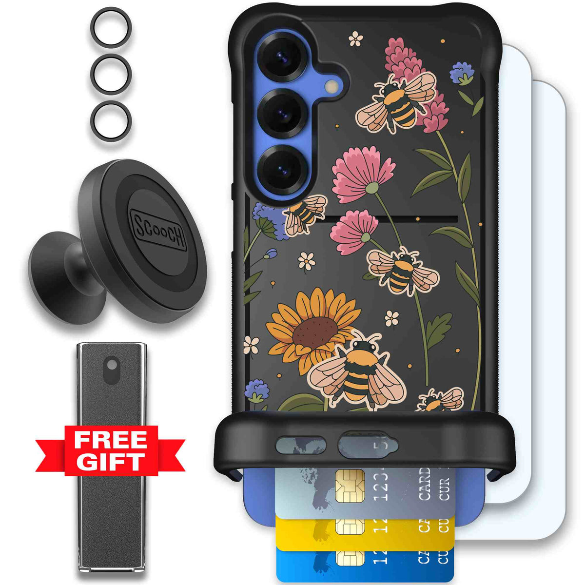 Bee Happy | website | Galaxy S25+ | Defender Bundle
