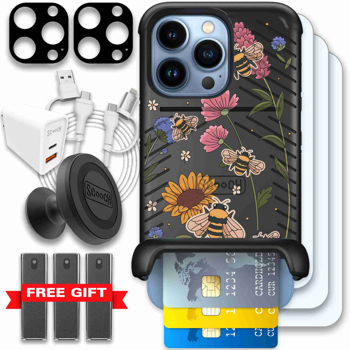 Bee Happy | website | iPhone 13 Pro | Ultimate Bundle