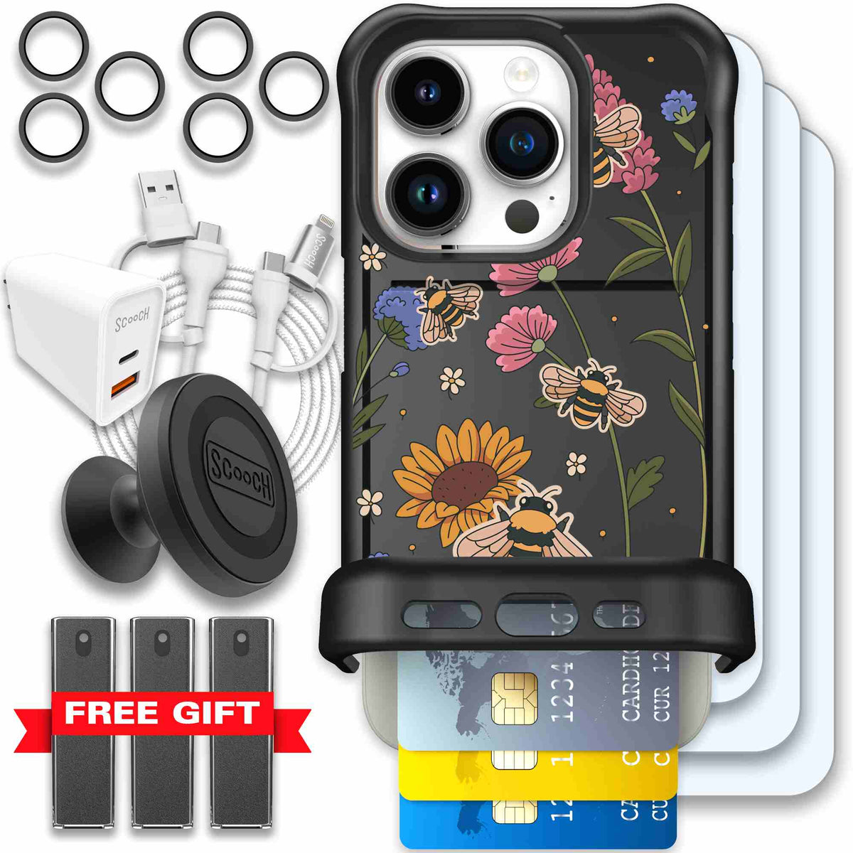 Bee Happy | website | iPhone 15 Pro | Ultimate Bundle