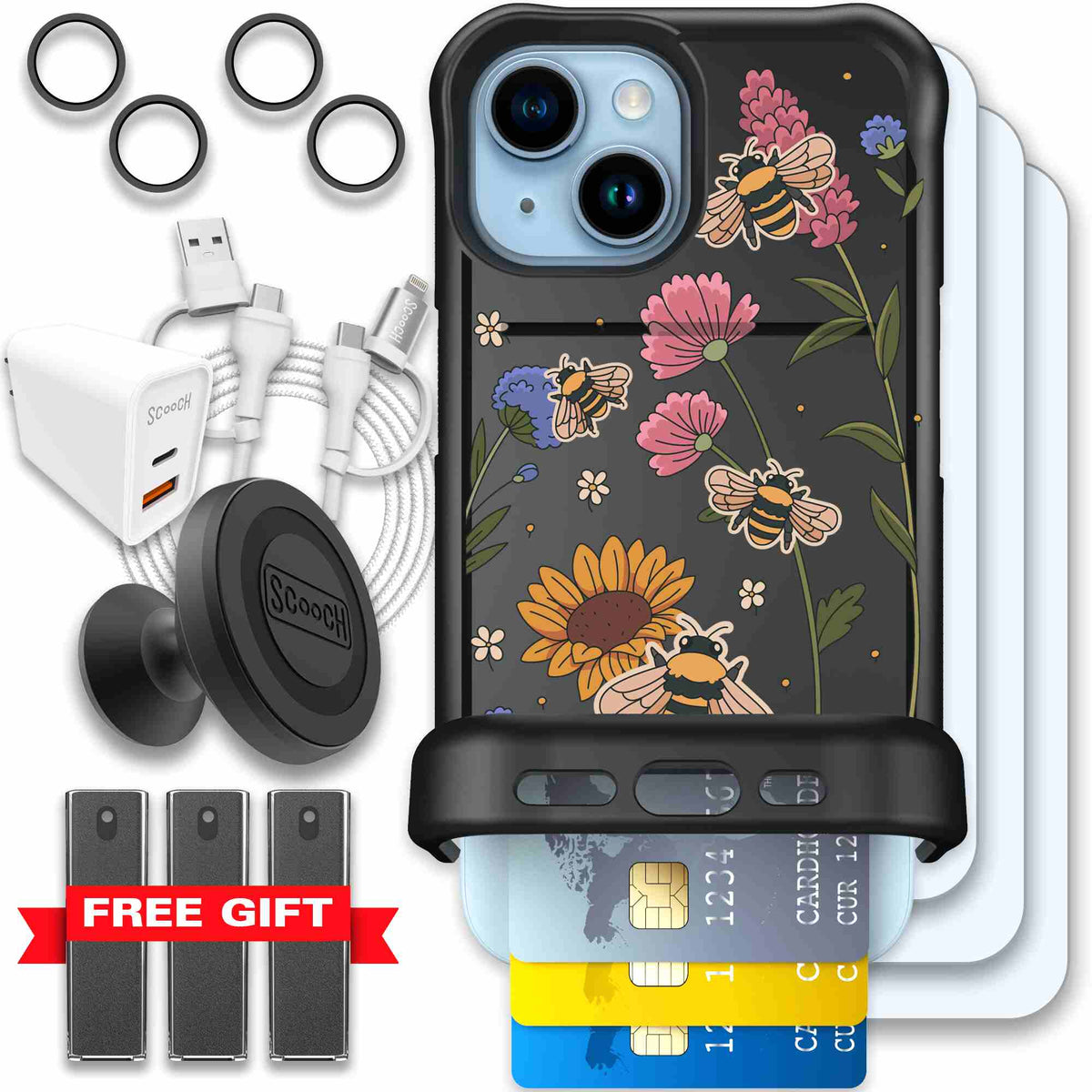 Bee Happy | website | iPhone 15 | Ultimate Bundle