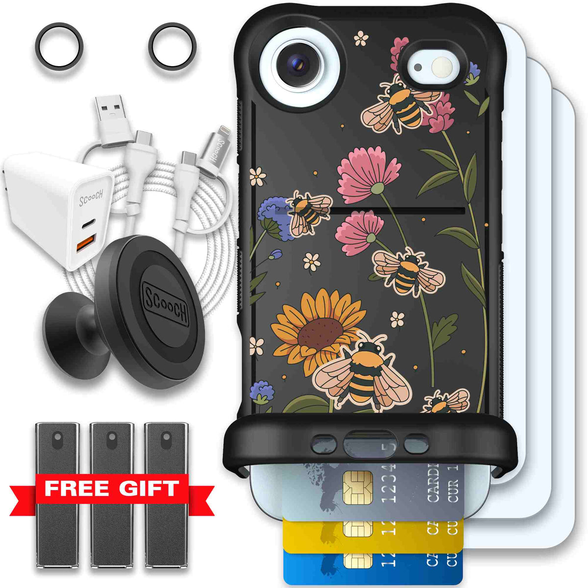 Bee Happy | website | iPhone Air | Ultimate Bundle