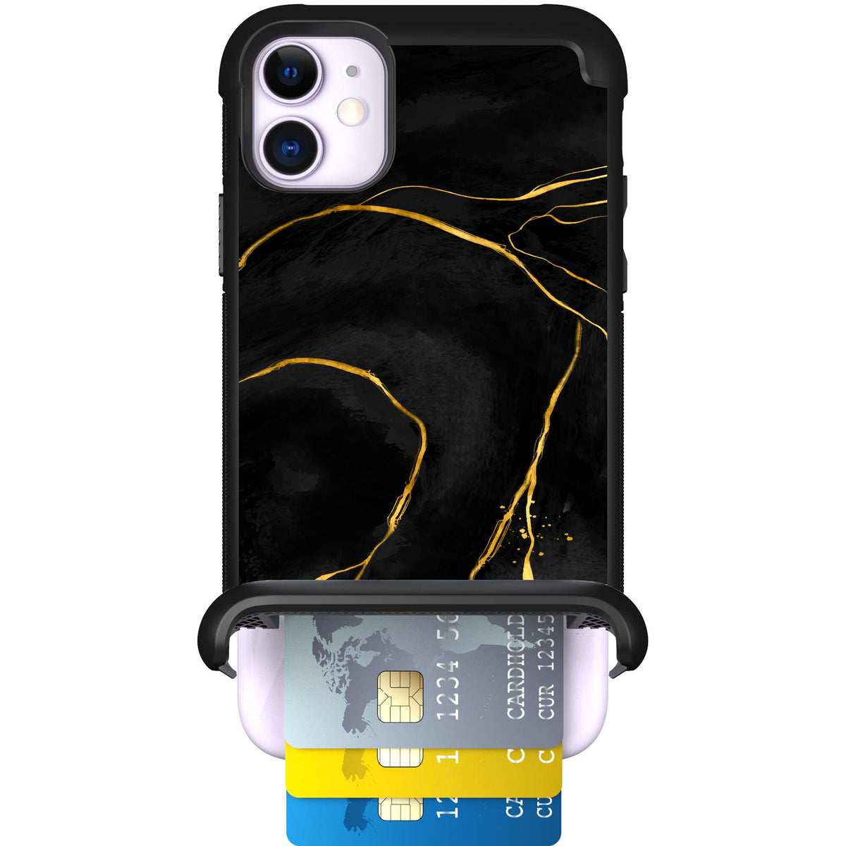 Wingmate Black Marble for iPhone 11
