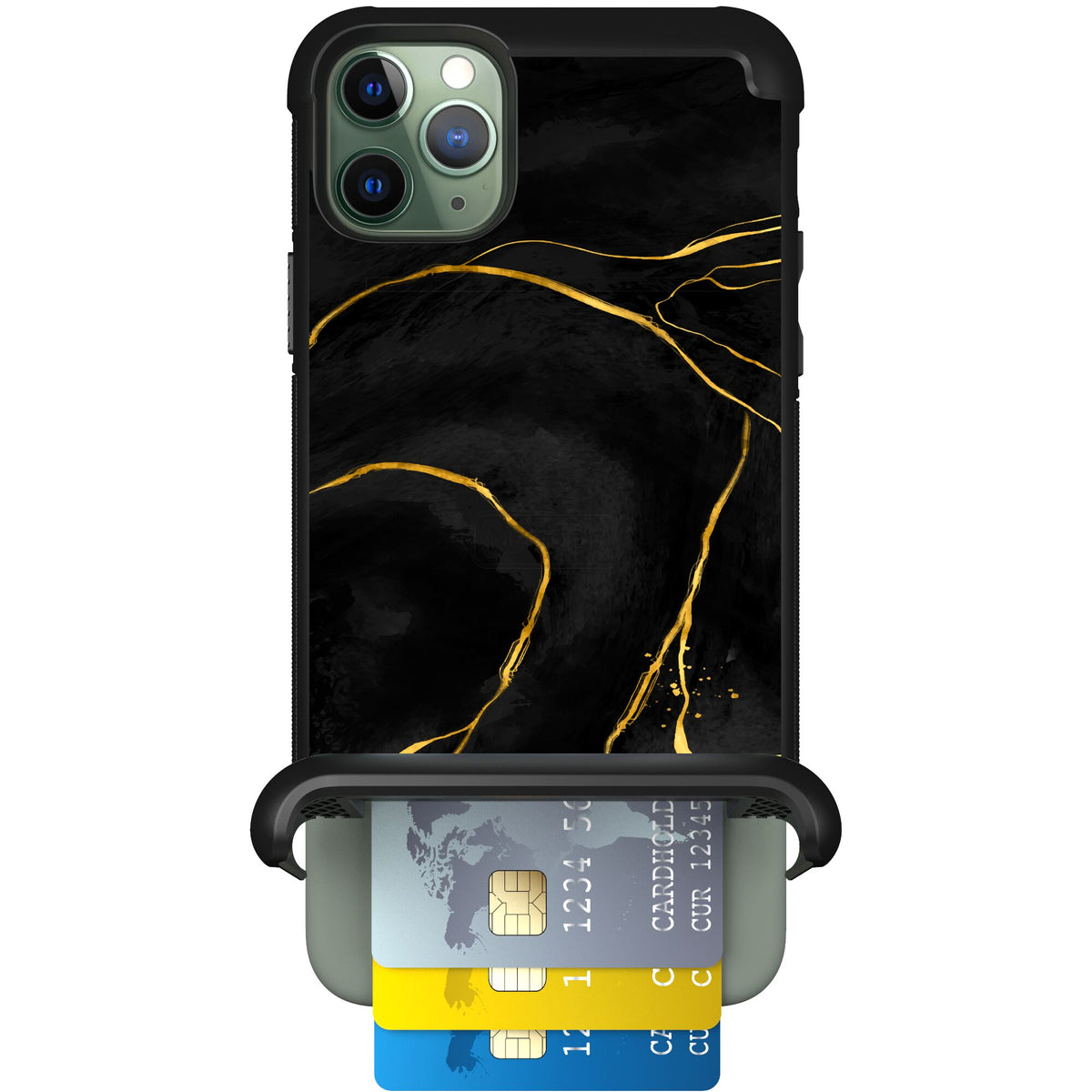 Wingmate Black Marble for iPhone 11 Pro Max