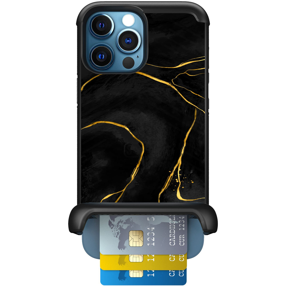 Wingmate Black Marble for iPhone 12 Pro