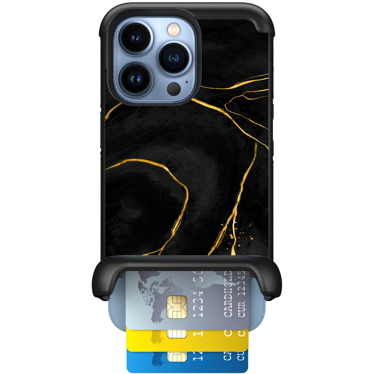 Wingmate Black Marble for iPhone 13 Pro