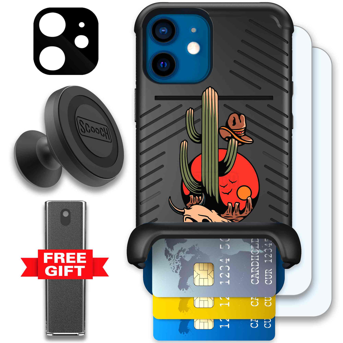 Cactus Flash | website | iPhone 12 mini | Defender Bundle