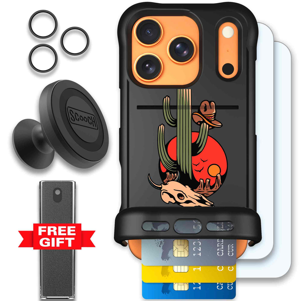 Cactus Flash | website | iPhone 17 Pro | Defender Bundle