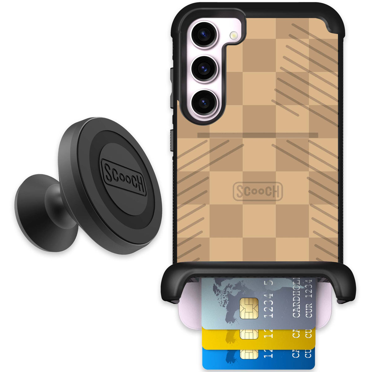 Checkered Beige | website | Galaxy S23+ | Starter Bundle