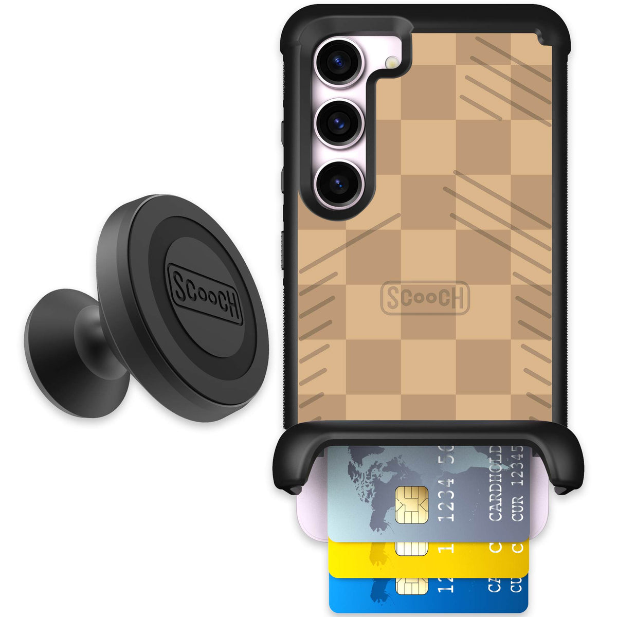 Checkered Beige | website | Galaxy S23 | Starter Bundle