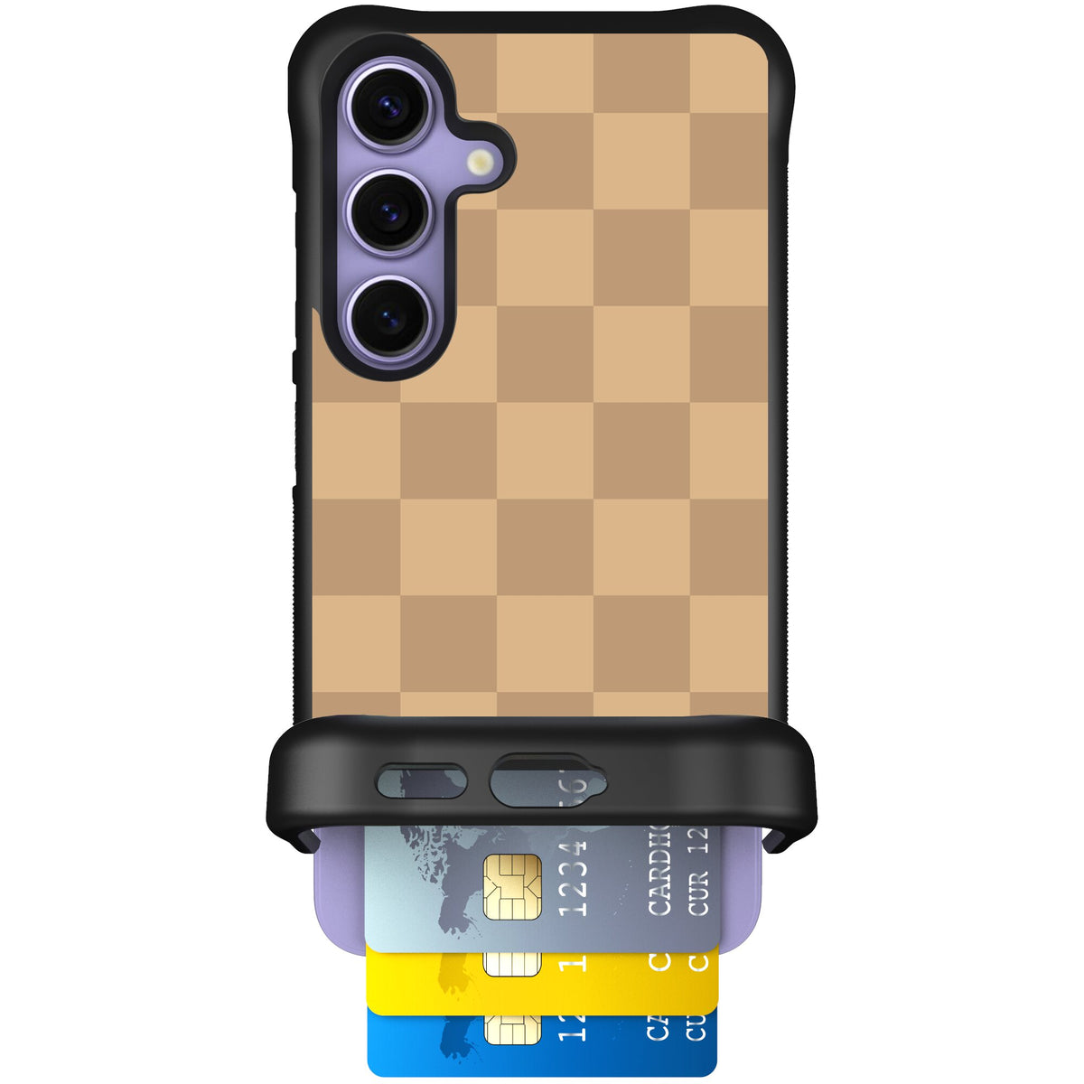 Checkered Beige | website | Galaxy S24 | Case