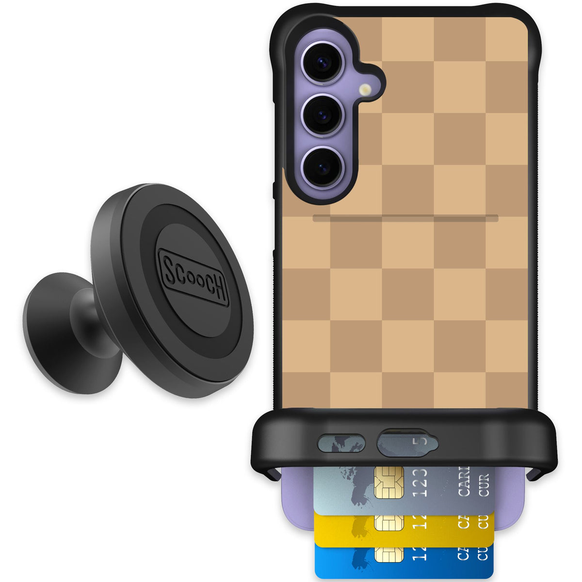 Checkered Beige | website | Galaxy S24+ | Starter Bundle