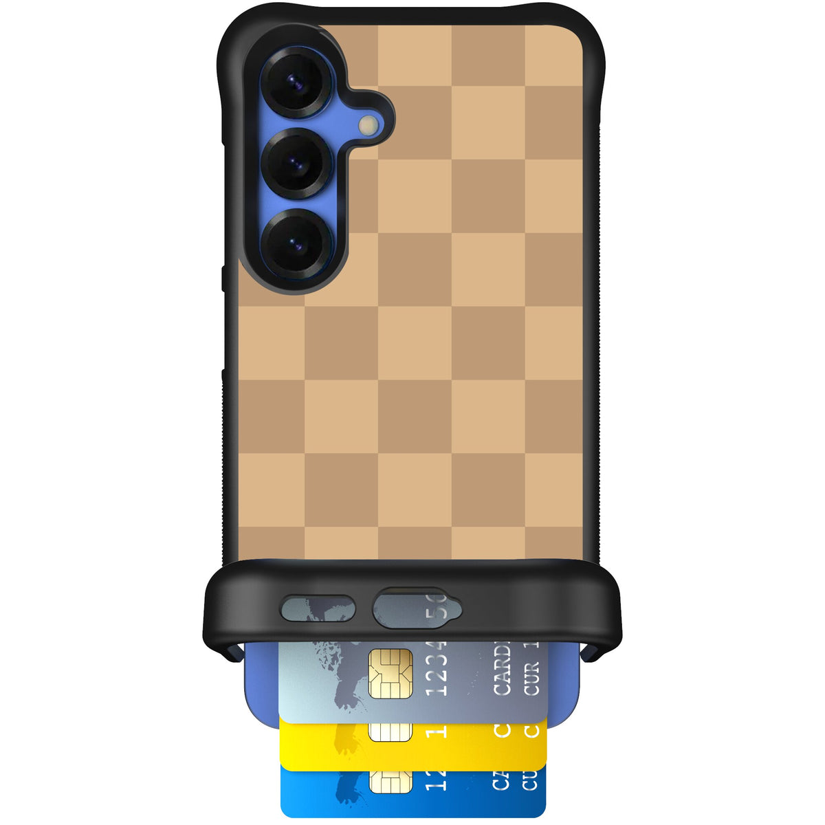 Checkered Beige | website | Galaxy S25 | Case