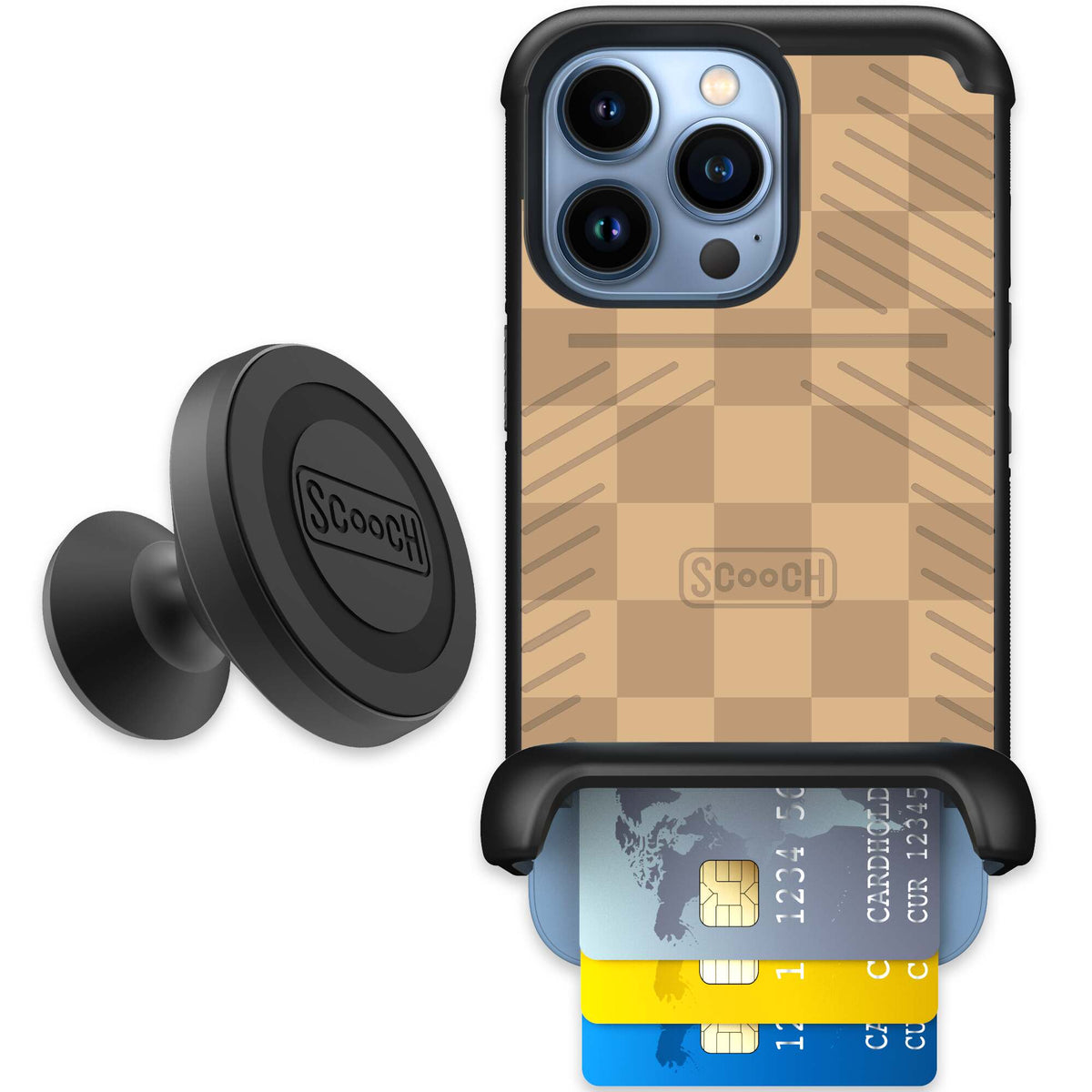 Checkered Beige | website | iPhone 13 Pro | Starter Bundle