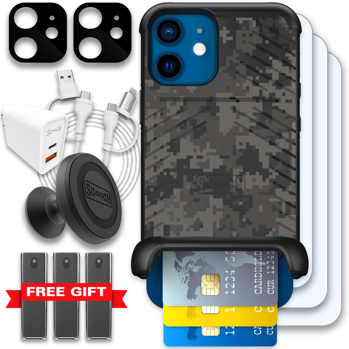 WMTE DIGICAMO iPhone 12 Ultimate Bundle