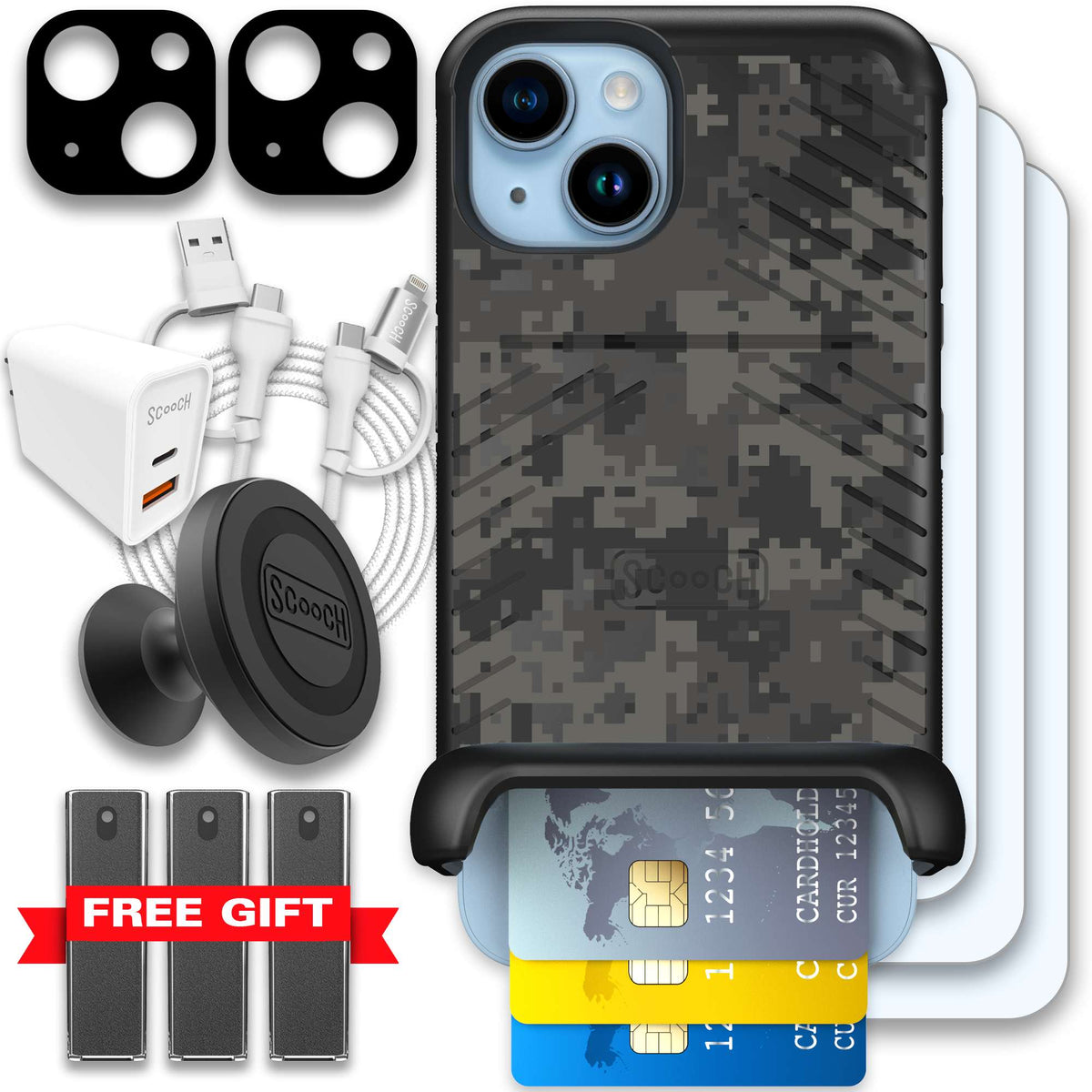 WMTE DIGICAMO iPhone 14 Ultimate Bundle