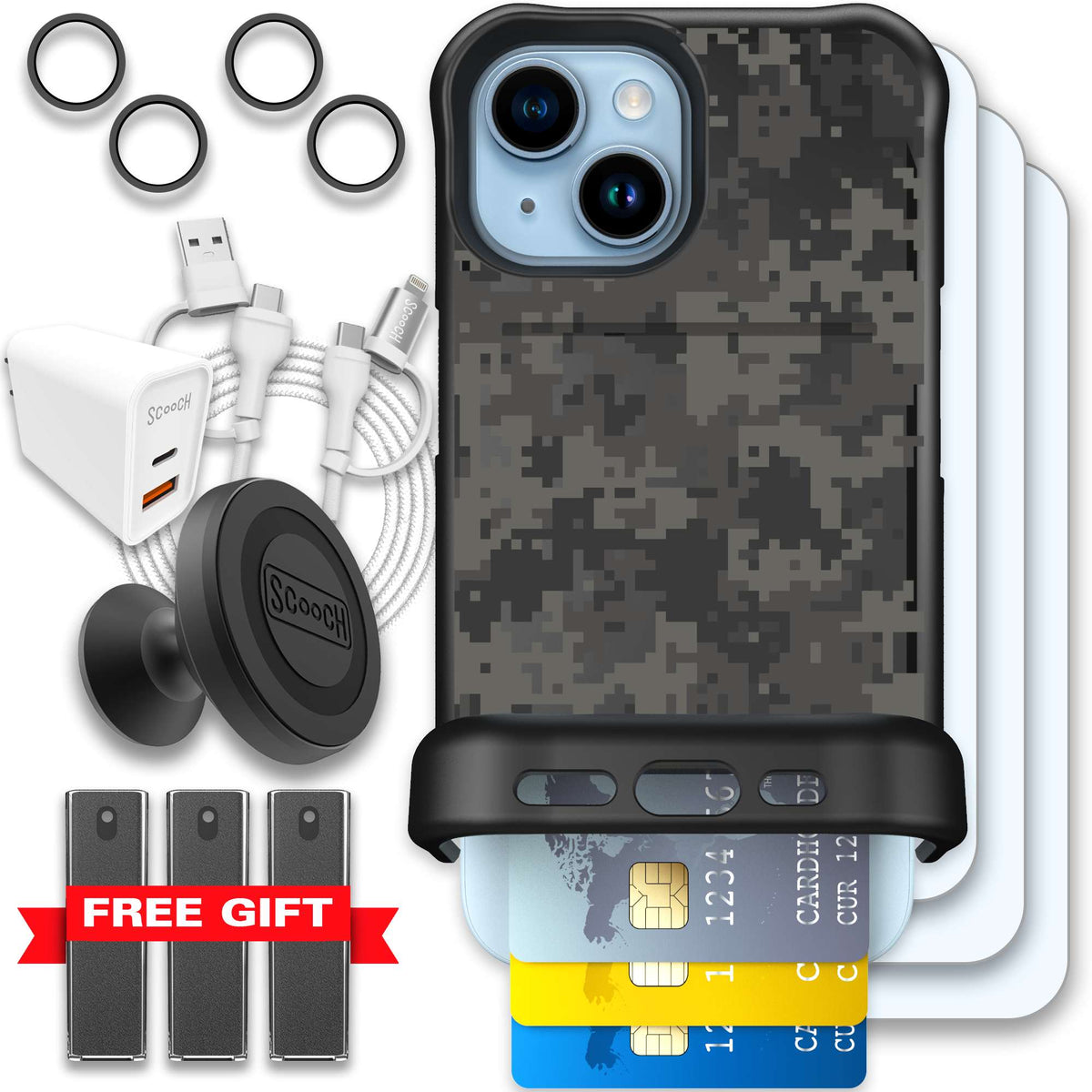 WMTE DIGICAMO iPhone 15 Ultimate Bundle