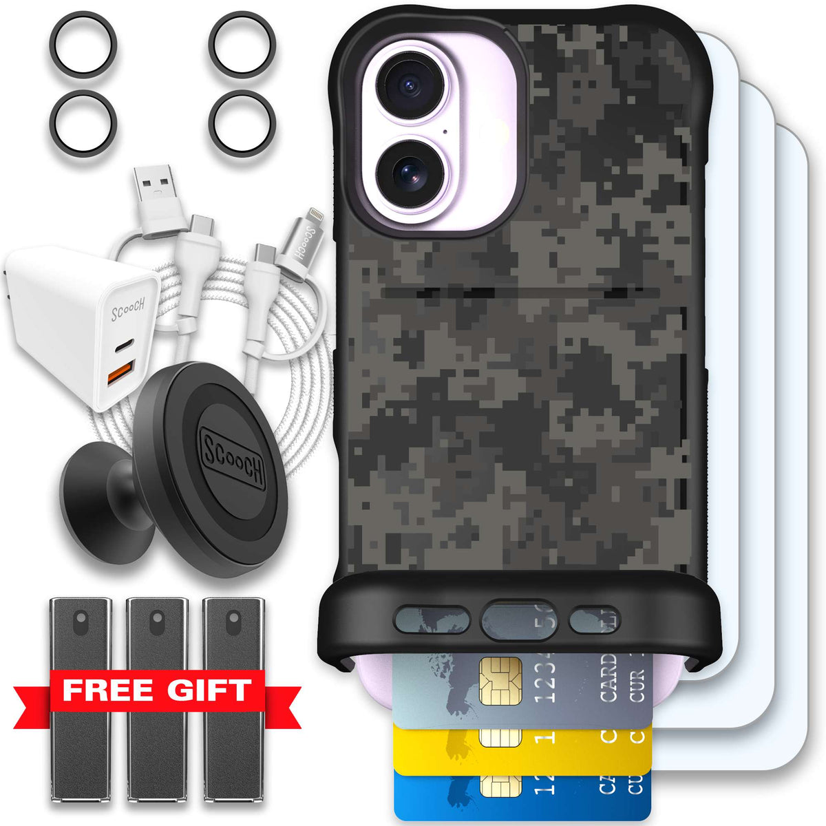 WMTE DIGICAMO iPhone 17 Ultimate Bundle